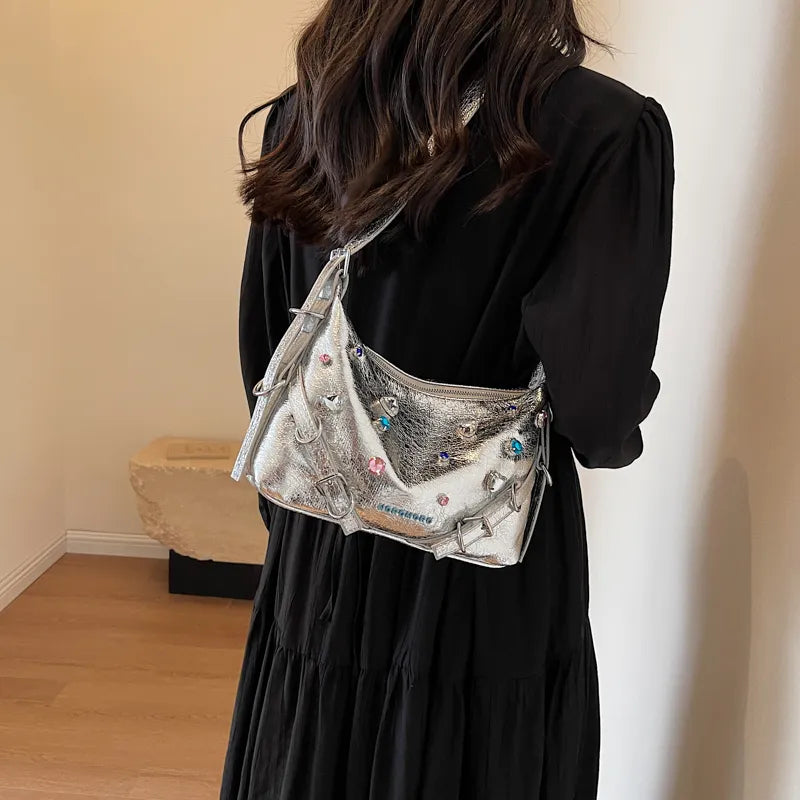 Gemstone Shoulder Bag