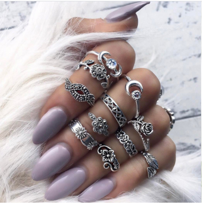 Diamond Set Jewelry Ring