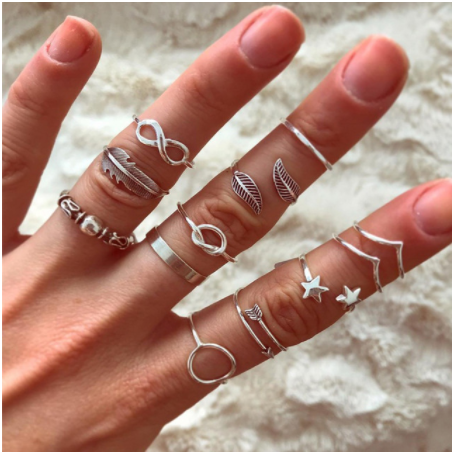 Diamond Set Jewelry Ring