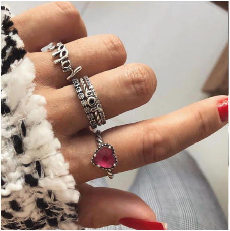 Diamond Set Jewelry Ring