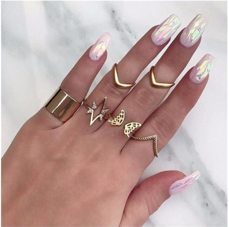 Diamond Set Jewelry Ring