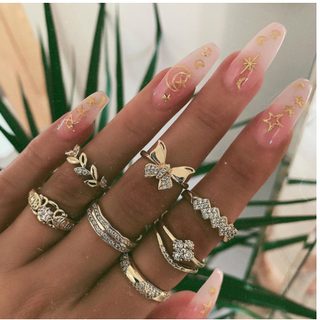 Diamond Set Jewelry Ring