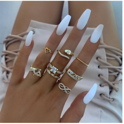 Diamond Set Jewelry Ring