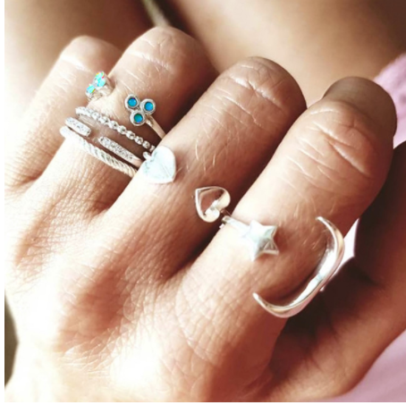 Diamond Set Jewelry Ring