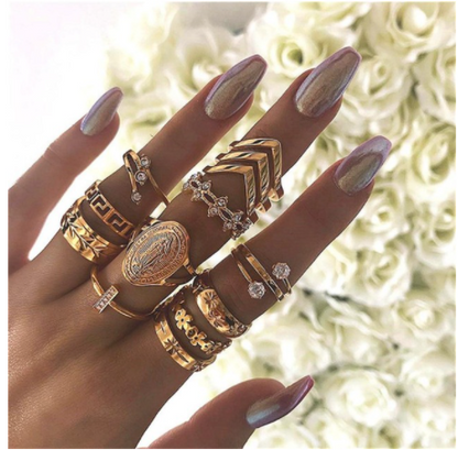 Diamond Set Jewelry Ring