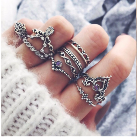 Diamond Set Jewelry Ring