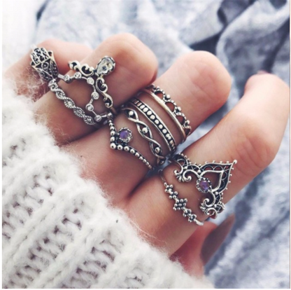 Diamond Set Jewelry Ring