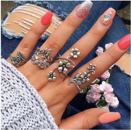 Diamond Set Jewelry Ring