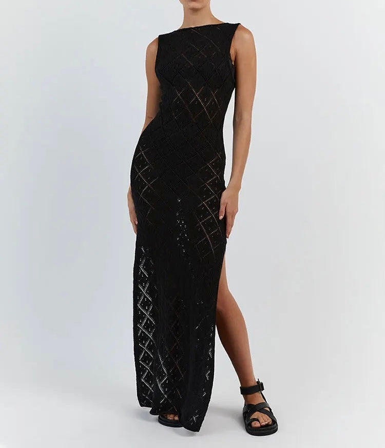 Crochet Beach Cover-Up Dress