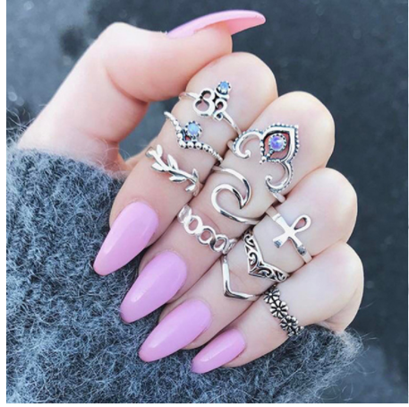 Diamond Set Jewelry Ring