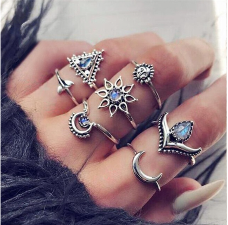 Diamond Set Jewelry Ring