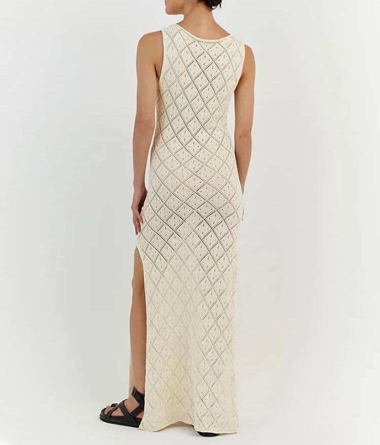 Crochet Beach Cover-Up Dress