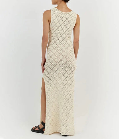 Crochet Beach Cover-Up Dress