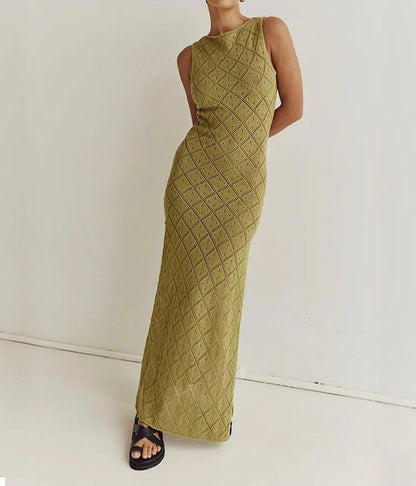 Crochet Beach Cover-Up Dress